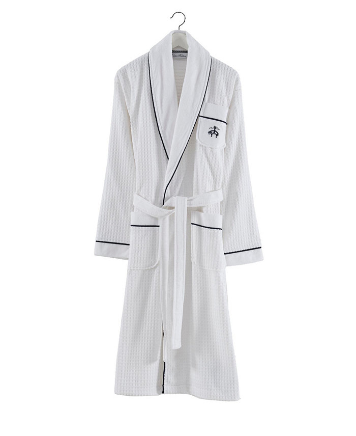 Brooks Brothers Waffle Terry 48 Turkish Cotton Bathrobe