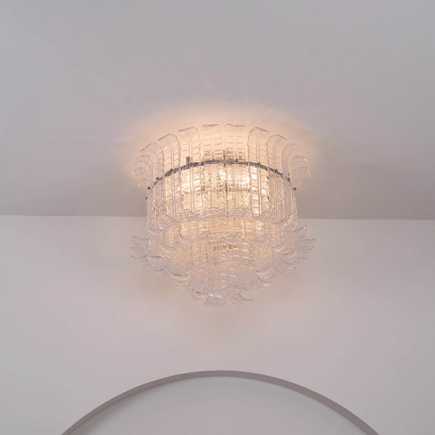 Calista Murano Glass Ceiling Lamp