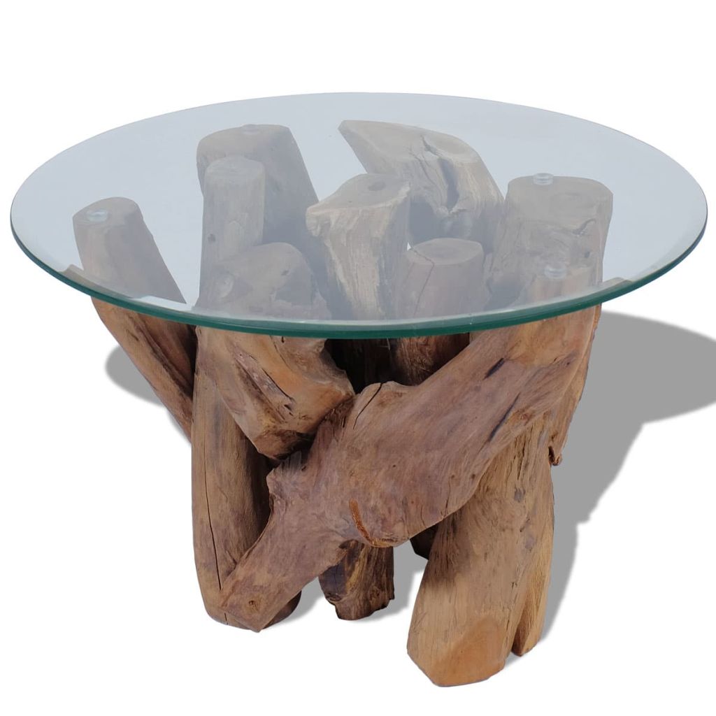 Coffee Table Solid Teak Driftwood 23.6