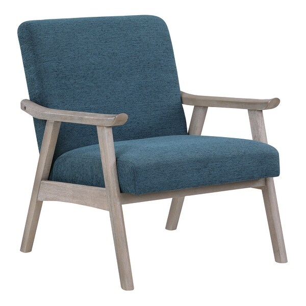 Weldon Mid-Century Fabric Upholstered Chair