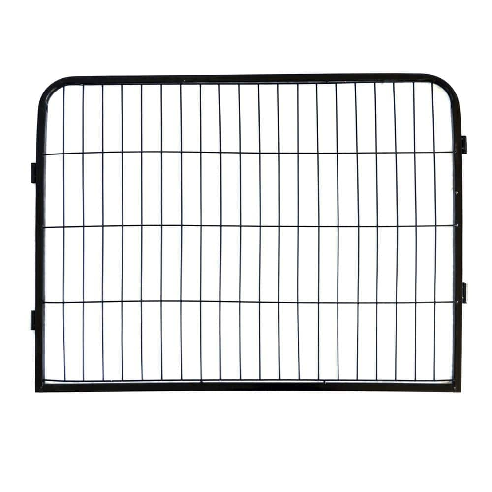 Foobrues Around 0.0007-Acre Metal Wireless Big Coverage Area Pet Fence Playpen for Dogs L-W24101525