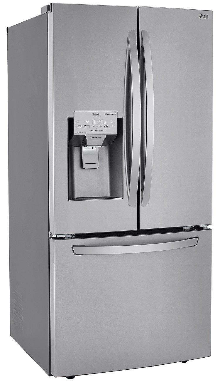 LG 25 Cu. Ft. PrintProof Stainless Steel Smart Wi-Fi Enabled French Door Refrigerator