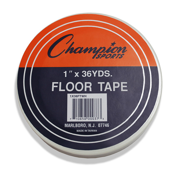 Champion Sports CHS1X36FTWH Floor Marking Tape Whi...