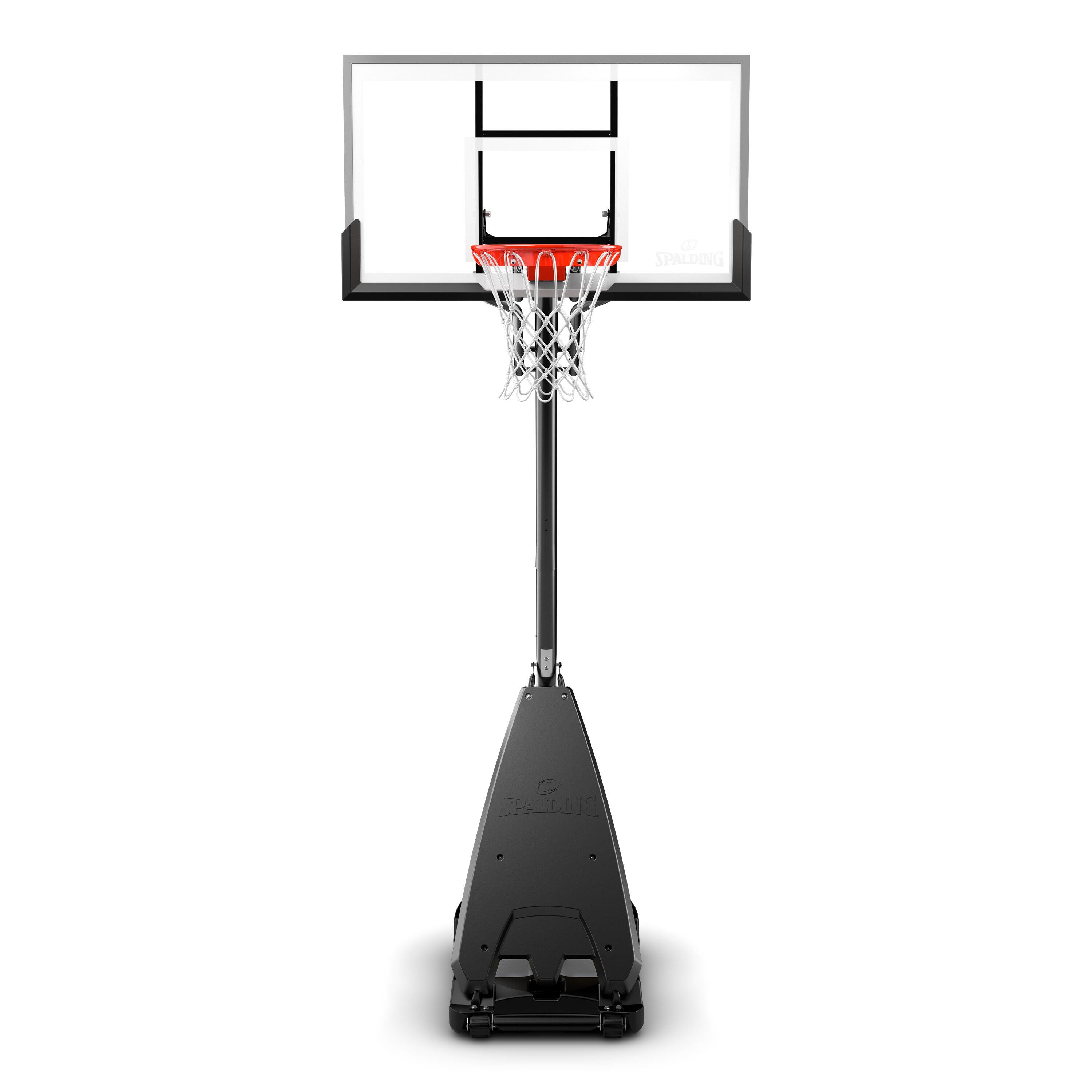 Spalding Ultimate Hybrid® 54 In. Acrylic Portable Basketball Hoop System