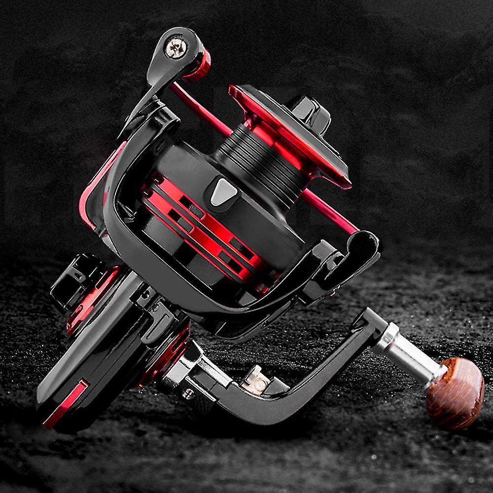 3pcs Fishing Reel Handle Metal Spinning Reel Crank With Wood Rotatable Grip