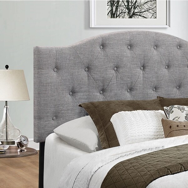 Contemporary Upholstered Panel Headboard - - 36288422