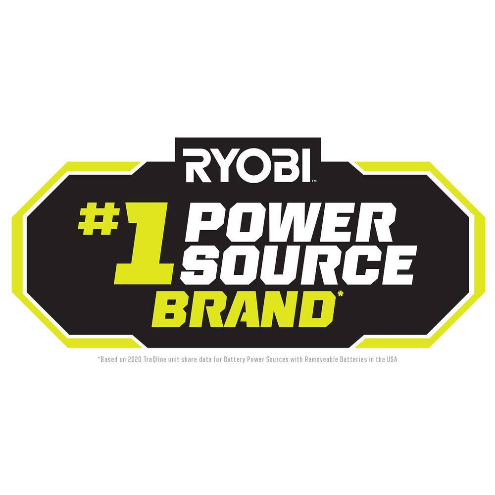 RYOBI 40V 1800-Watt Portable Battery Power Station Inverter Generator and 4-Port Charger with (2) 6.0 Ah Batteries RYi1802B6