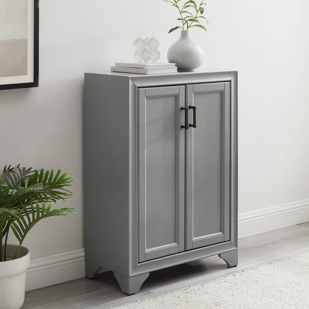 Tara Accent Cabinet Distressed Crosley