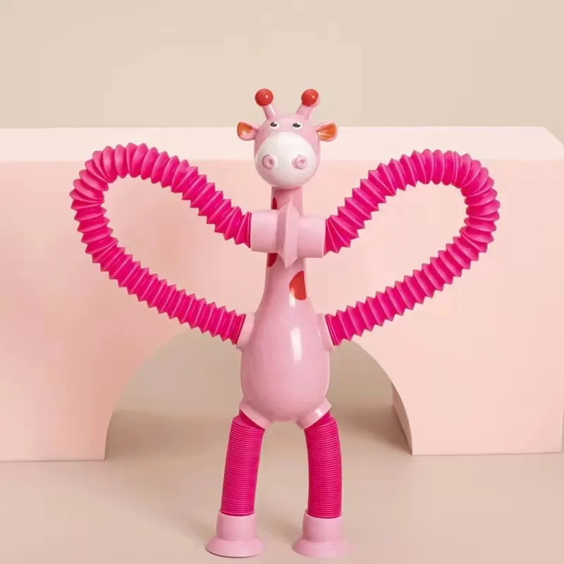 ✨Summer Toys Hot Sale 45% OFF✨- Suction Cup Pop Tube Giraffe Toys