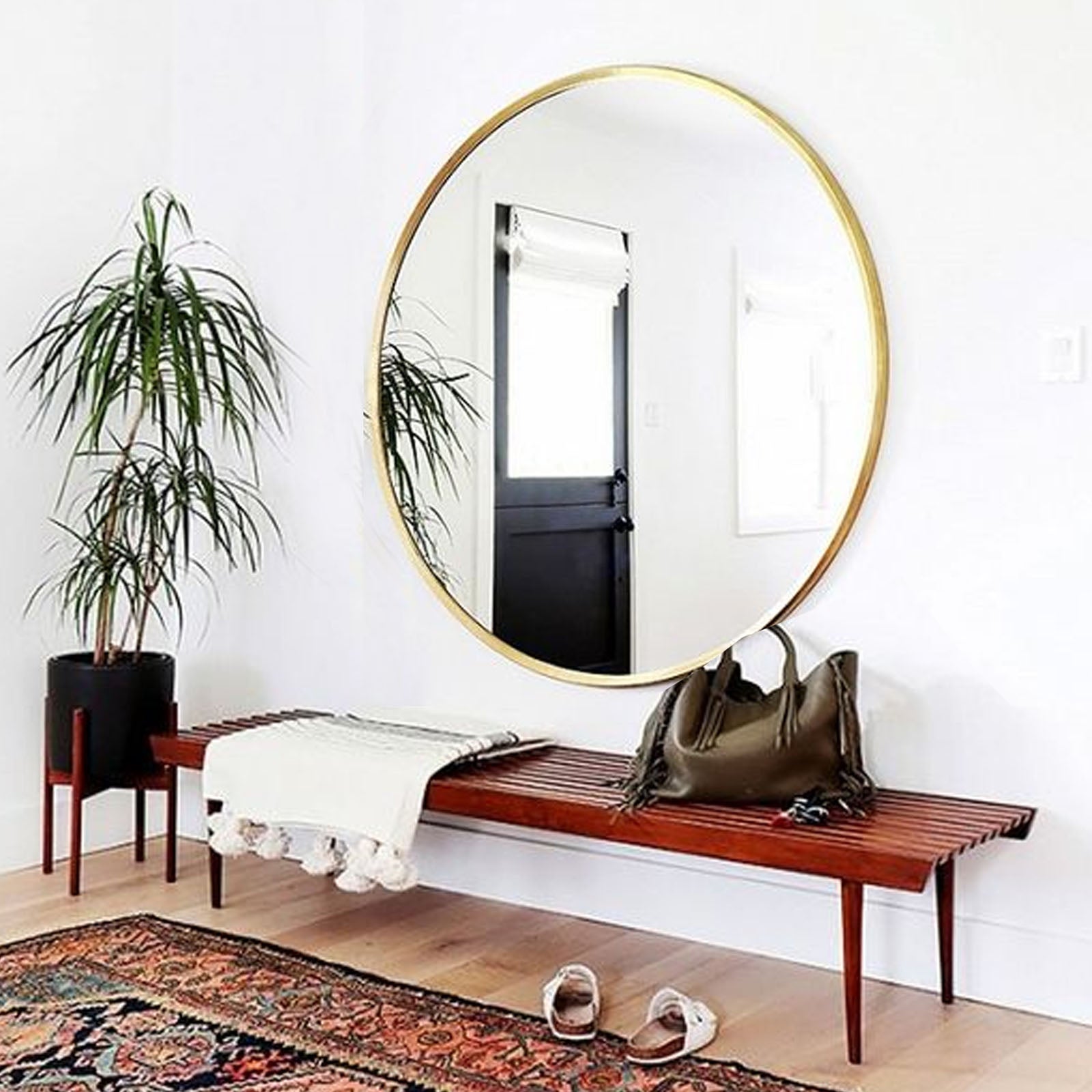 Mid Century French Style Mirror Oa-5874M-G