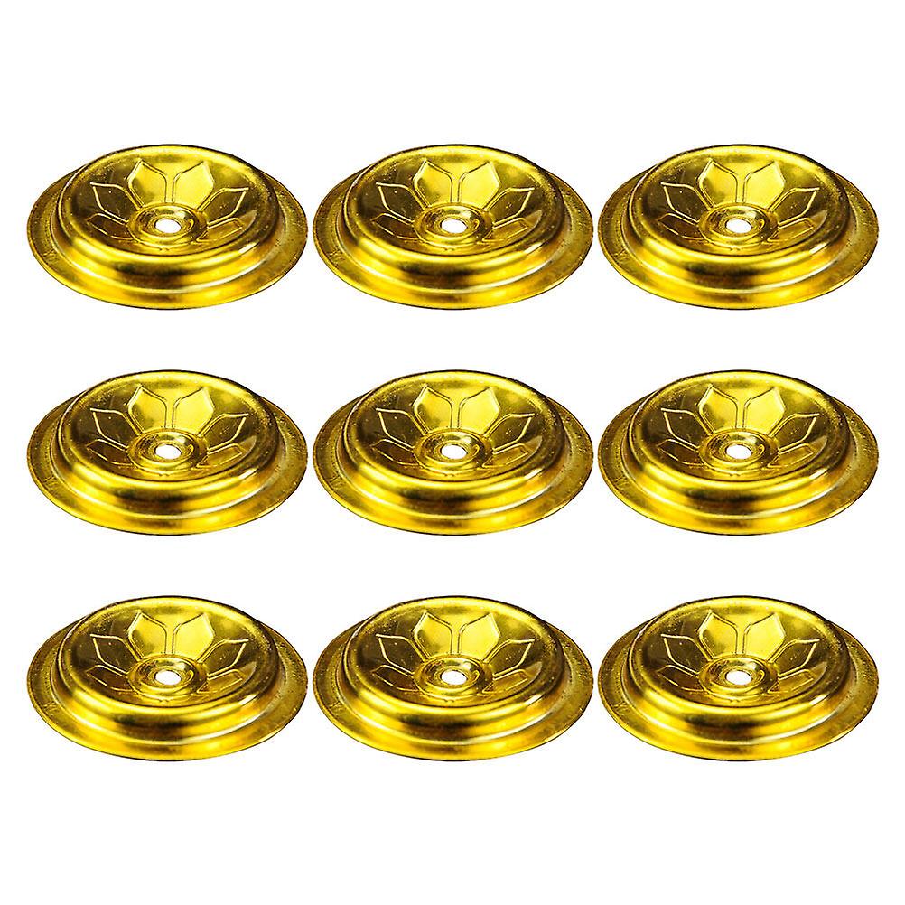 9pcs Oil Lamp Floating Wick Holders Oil Floating Holders Enshrine Supplies