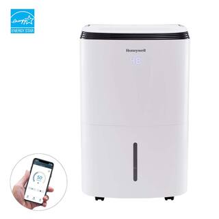 Honeywell Smart WiFi Energy Star Dehumidifier for Medium Basements  Rooms Up to 3000 sq. ft. with Alexa Voice Control TP50AWKN