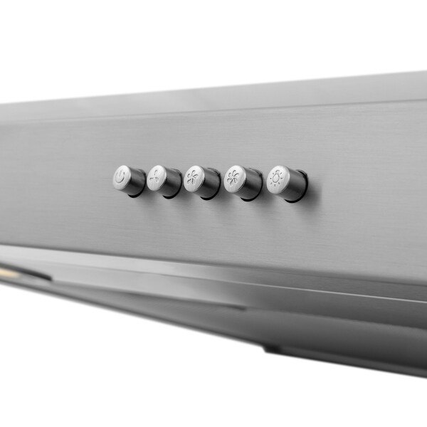 ZLINE Ducted Under-cabinet Hardwired Stainless Steel Range Hood