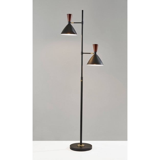 Arlo Tree Lamp Black Adesso