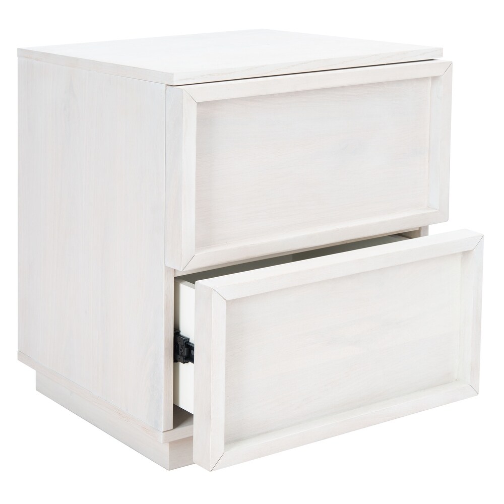 SAFAVIEH Couture Zeus 2 Drawer Nightstand.