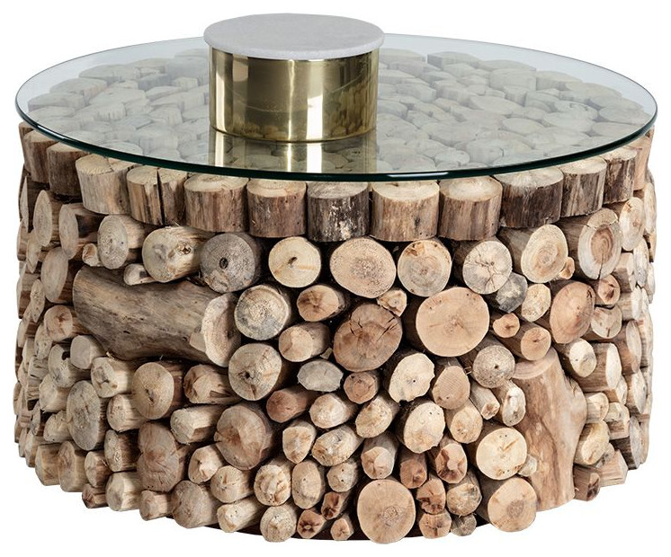 Bickford Side Table   Rustic   Side Tables And End Tables   by Sunpan Modern Home  Houzz