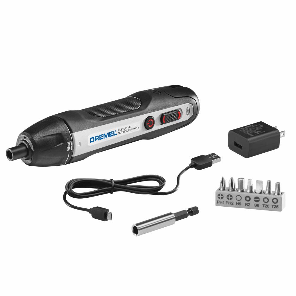 Dremel Home Solutions Electric Screwdriver USB Rechargeable Kit ;