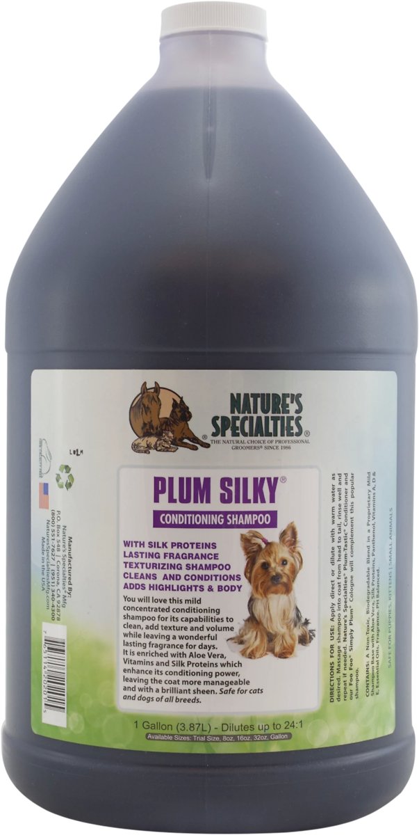 Nature's Specialties Plum Silky Dog Conditioning Shampoo (1-gal bottle)