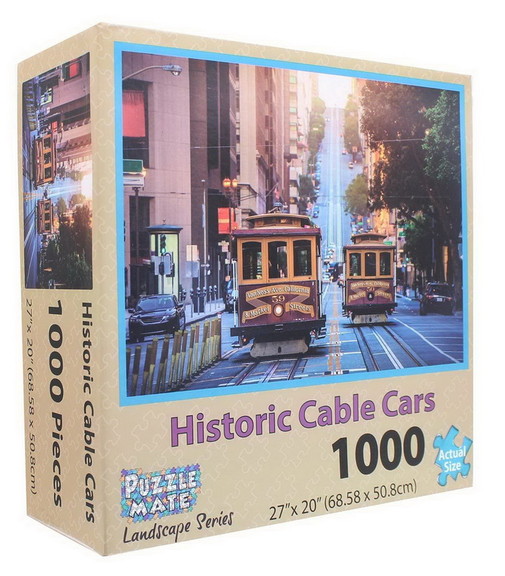 JPW JPW 80803 HIS C Historic Cable Cars 1000 Piece...