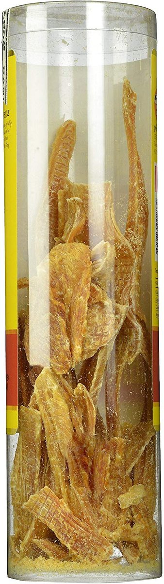 Polkadog Chicken Strips Dog and Cat Treats， 4-oz tube