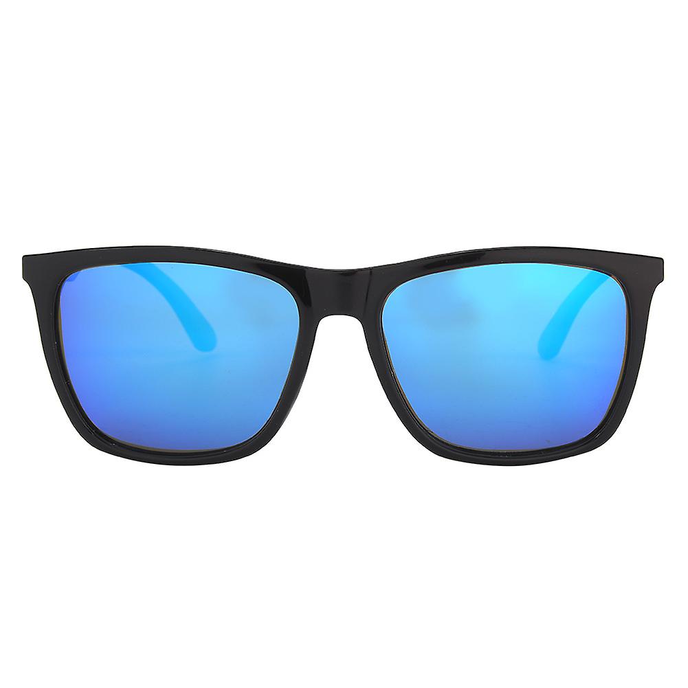 A536 Aluminum Magnesium Classic Unisex Uv Protection Polarized Sunglasses With Sun Glasses Zipper Boxbright Black Blue