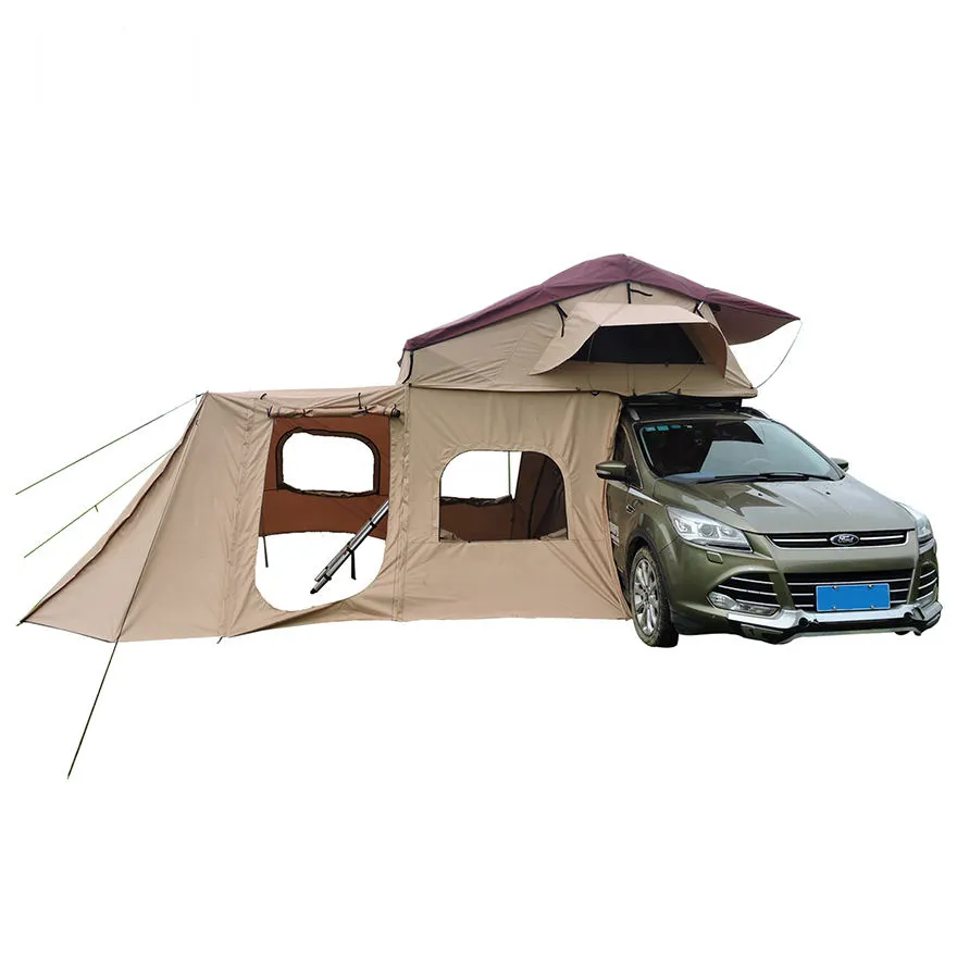 High quality field camper roof top tent large space waterproof windproof car rooftop tent