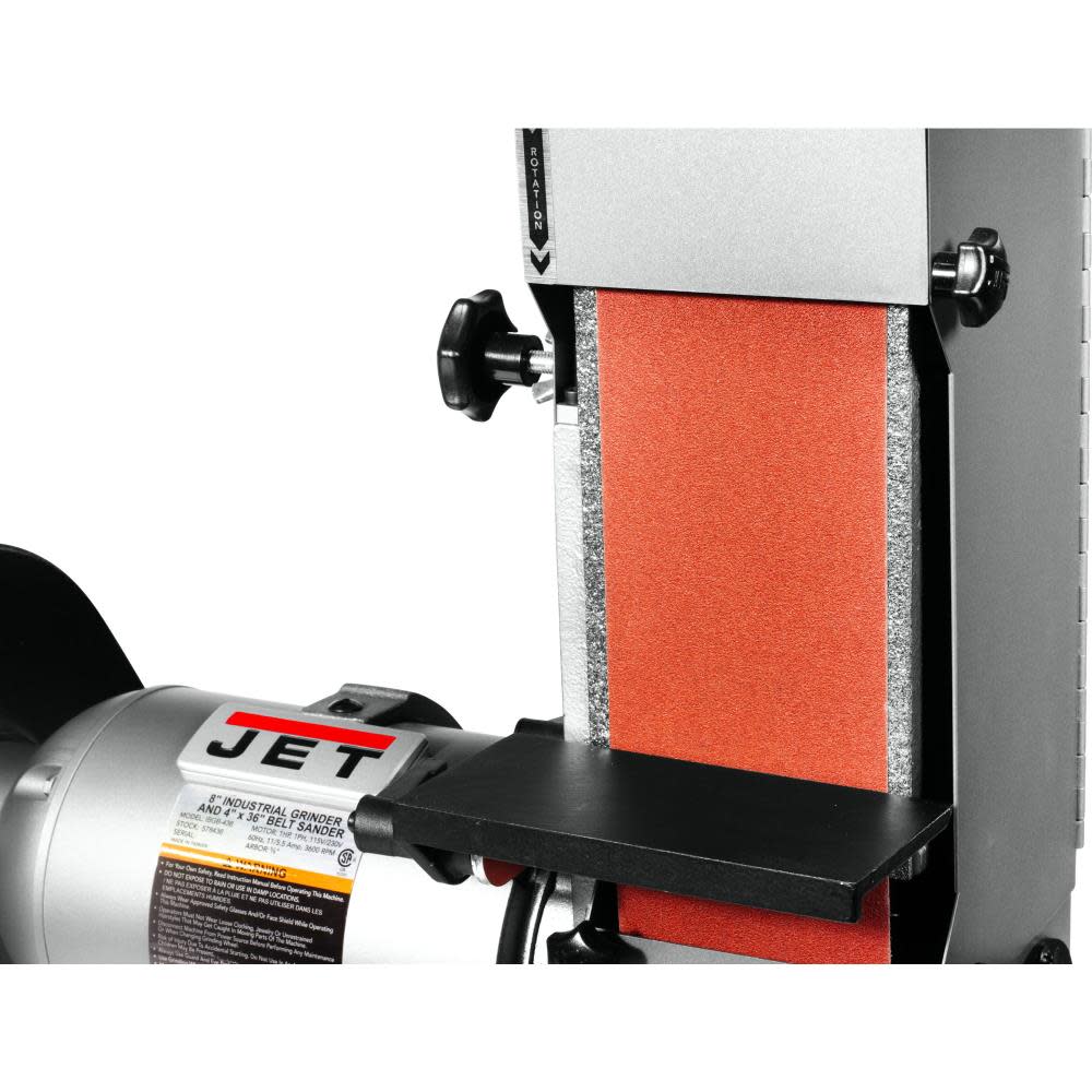 8-Inch Industrial Combination Grinder and?4 x 36 Belt Sander