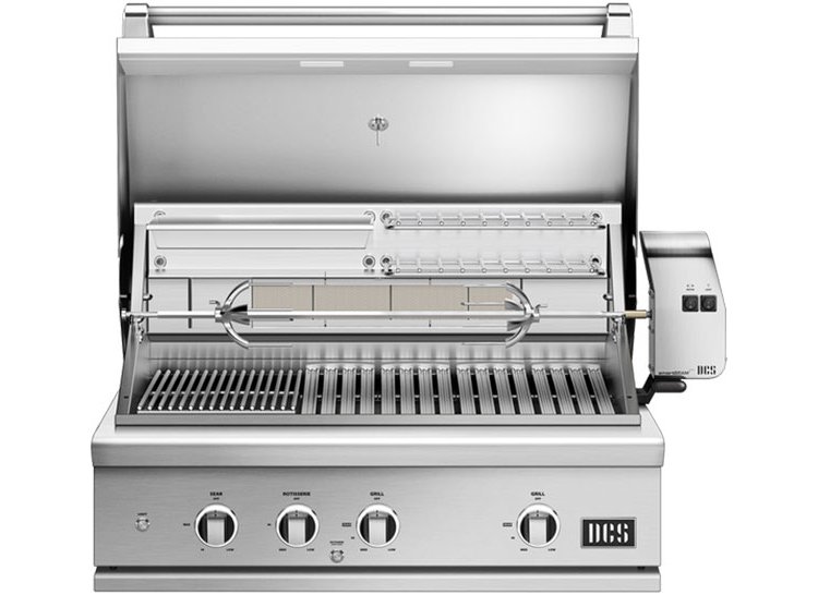 DCS Series 9and#xA0;36-Inch Built-In Natural Gas Grill with Infrared Sear Burner in Stainless Steel