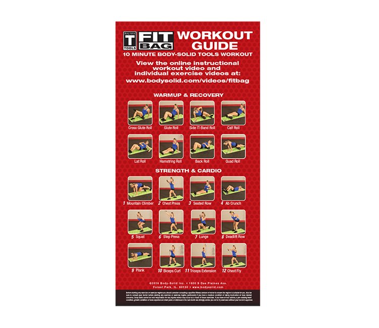 Body-Solid Workout Fitness Pack