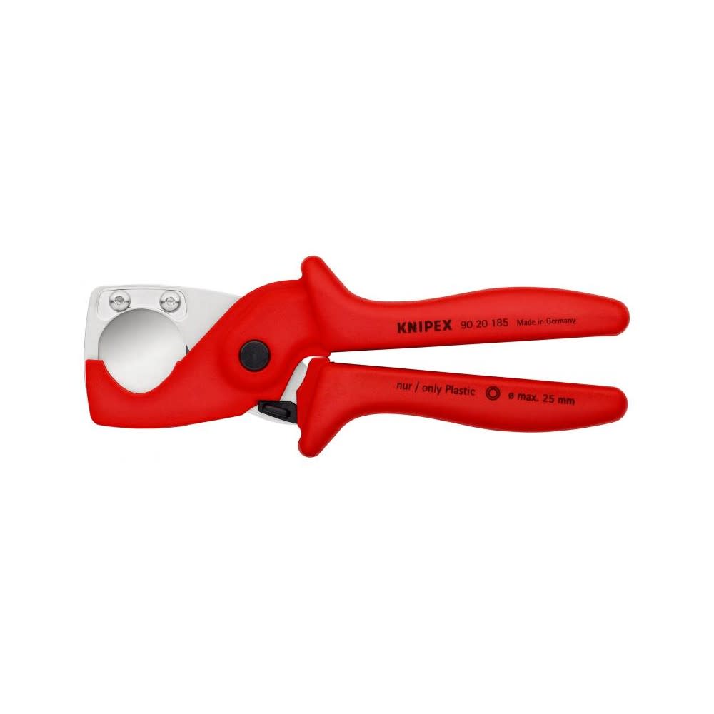 Knipex Plasticut Cutter For Hoses and Plastic Conduit Pipes 185mm