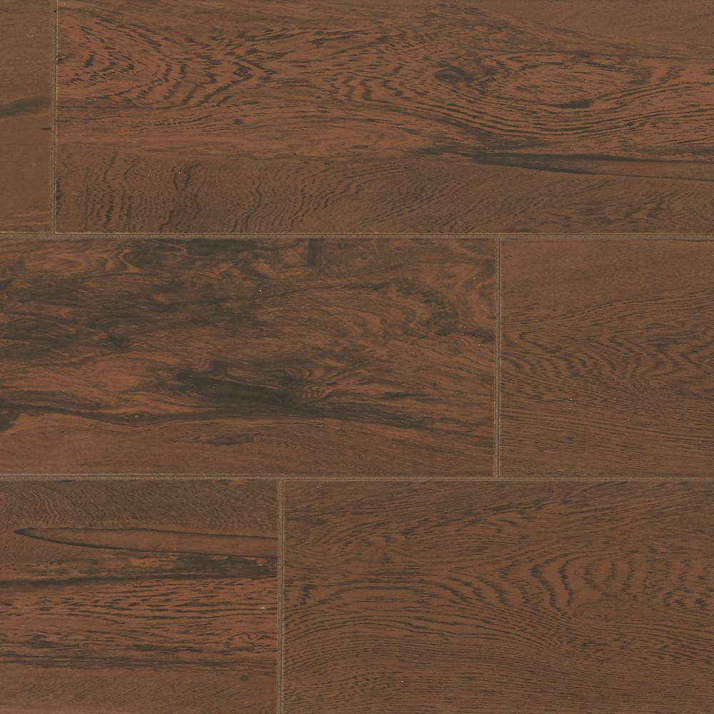 TrafficMaster Glenwood Cherry 7 in. x 20 in. Ceramic Floor and Wall Tile (10.89 sq. ft.  case) GW08720HD1P2