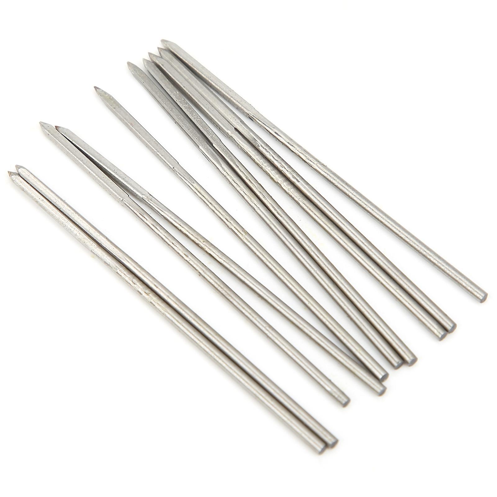 10pcs High Speed Steel Machine Reamers Chucking Reamer Hole Cutting Tool (1.3mm)