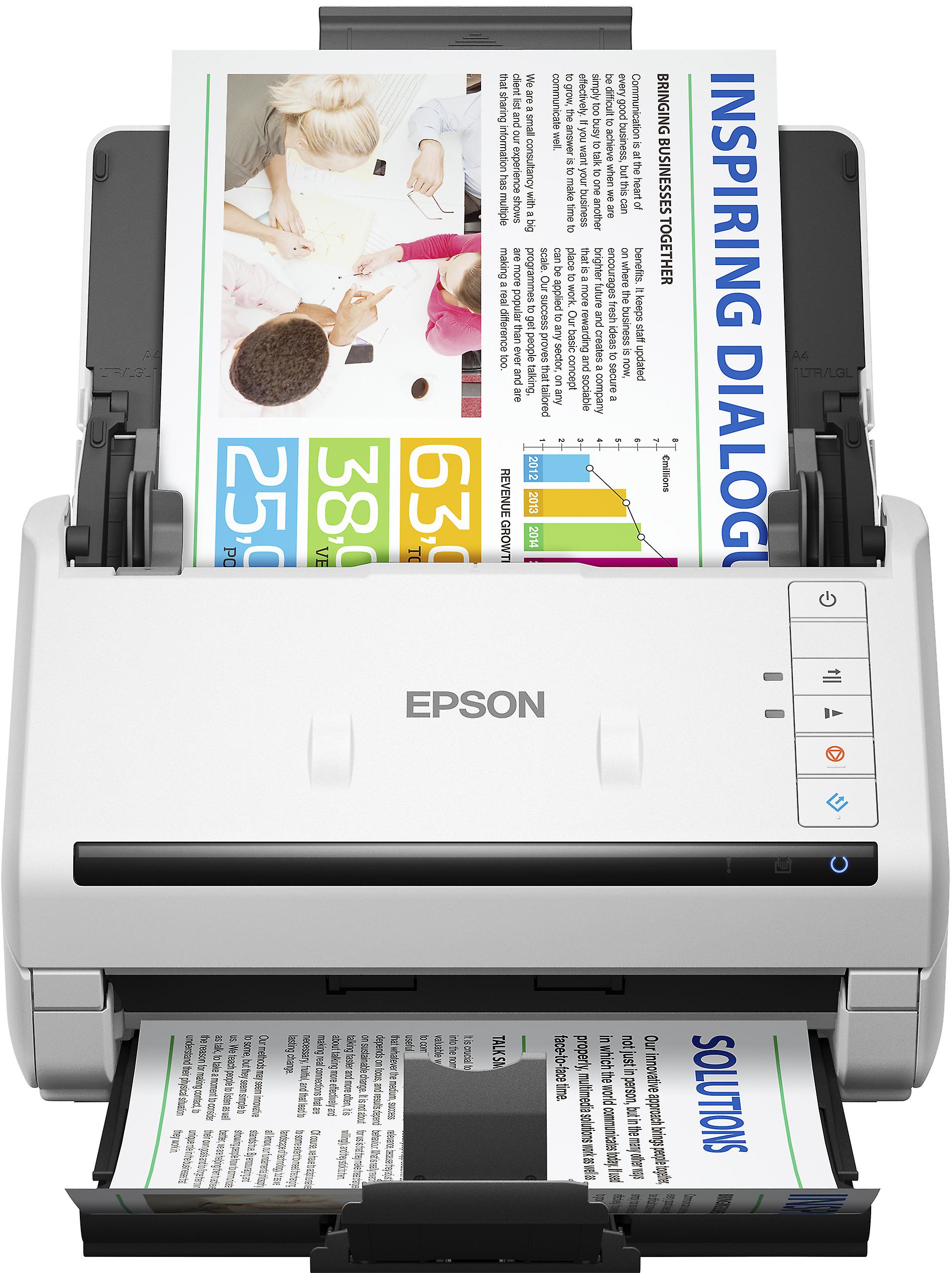 Epson Workforce Ds-530Ii - Document Scanner - Duplex - 600 Dpi X 600 Dpi - Up To 35 Ppm (Mono) / Up To 35 Ppm (Colour) -