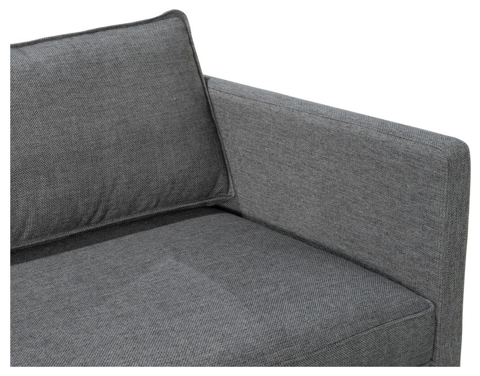 Raphael Sofa Anthracite   Midcentury   Sofas   by Kolibri Decor  Houzz