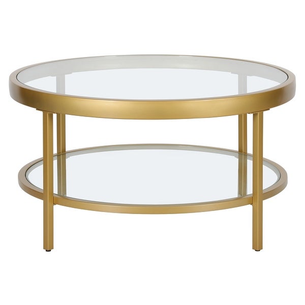 Alexis 32'' Wide Round Coffee Table