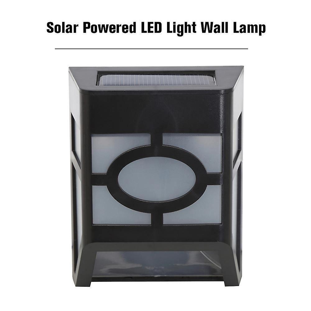 Solar Powered Led Light  Wall Lamp 2 Leds Solar Energy Light  Sensor Wall Night Lights Energy Saving Outdoor Waterproof For Home Garden Yard Stairway