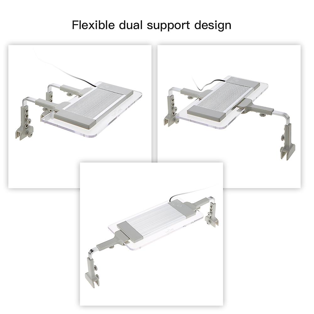 Tomshine Rgbw Led Touch Control Aquarium Light Smd2835 Ultra Thin Total Power 5w For Tank No.175574