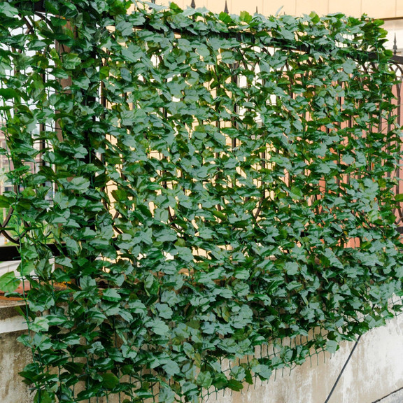 Costway 41607592 Faux Ivy Leaf Decorative Privacy ...