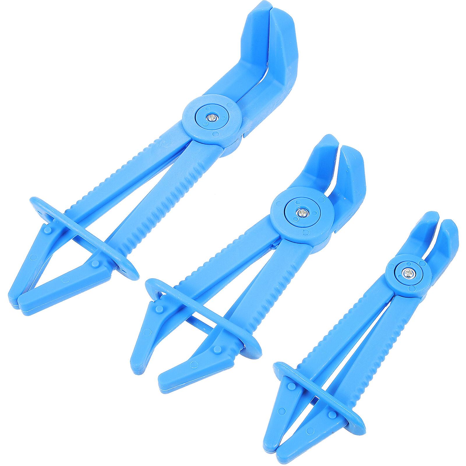 3pcs Hose Clip Pliers Hose Pliers Hose Pinch Off Pliers Brake Fuel Pliers Tools For Automotive