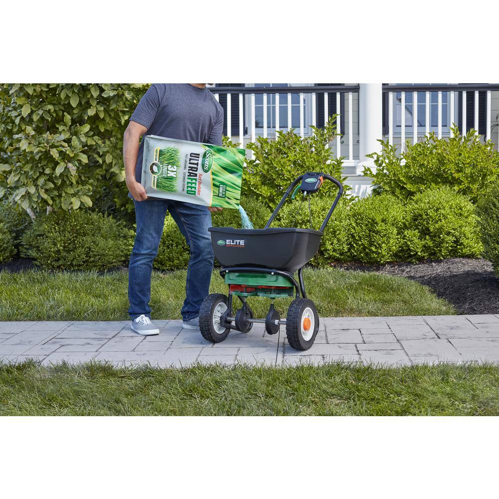 Scotts Turf Builder UltraFeed 20 lbs. Covers Up to 8889 sq. ft. Long-Lasting Fertilizer Feeds Grass Up to 6 Months (2-Pack) VB02159