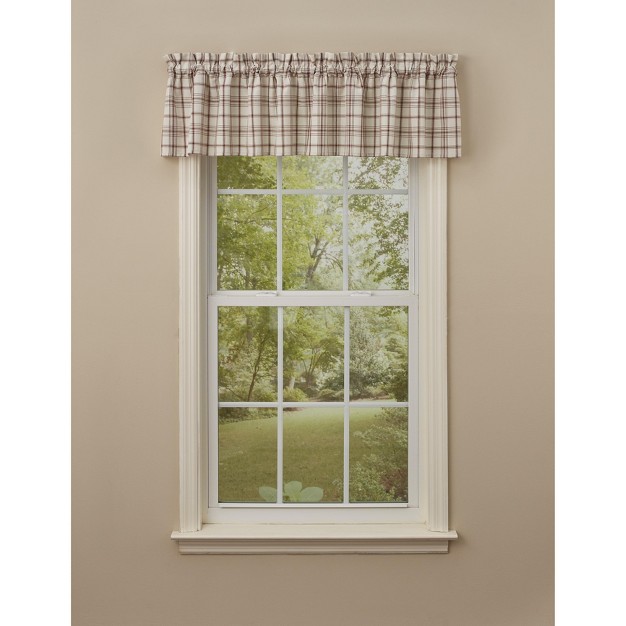 Park Designs Apple Orchard Plaid Valance 72 x27 x27 X 14 x27 x27