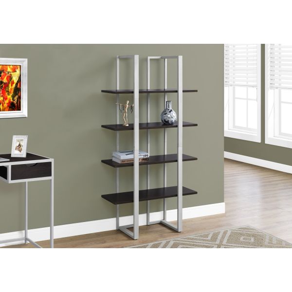 Bookshelf， Bookcase， Etagere， 4 Tier， 60