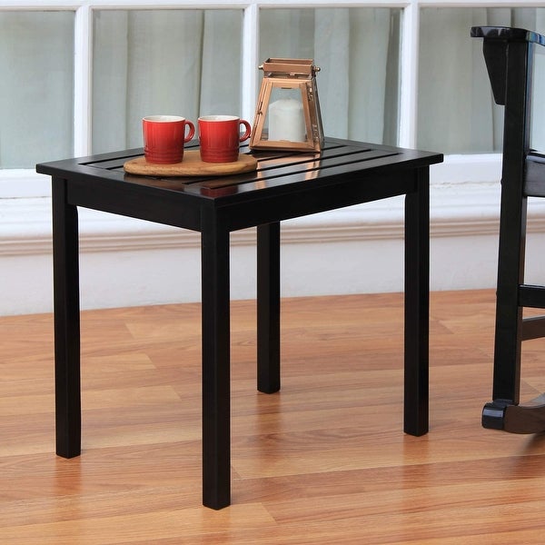 Mainstays Side Table， Black