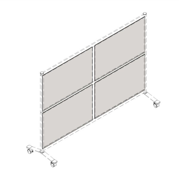 Lorell Adaptable Panel Dividers