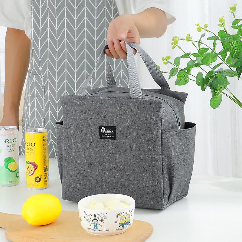 Thermal Insulated Portable Lunch Cooler Bag Picnic Work Lunch Bag