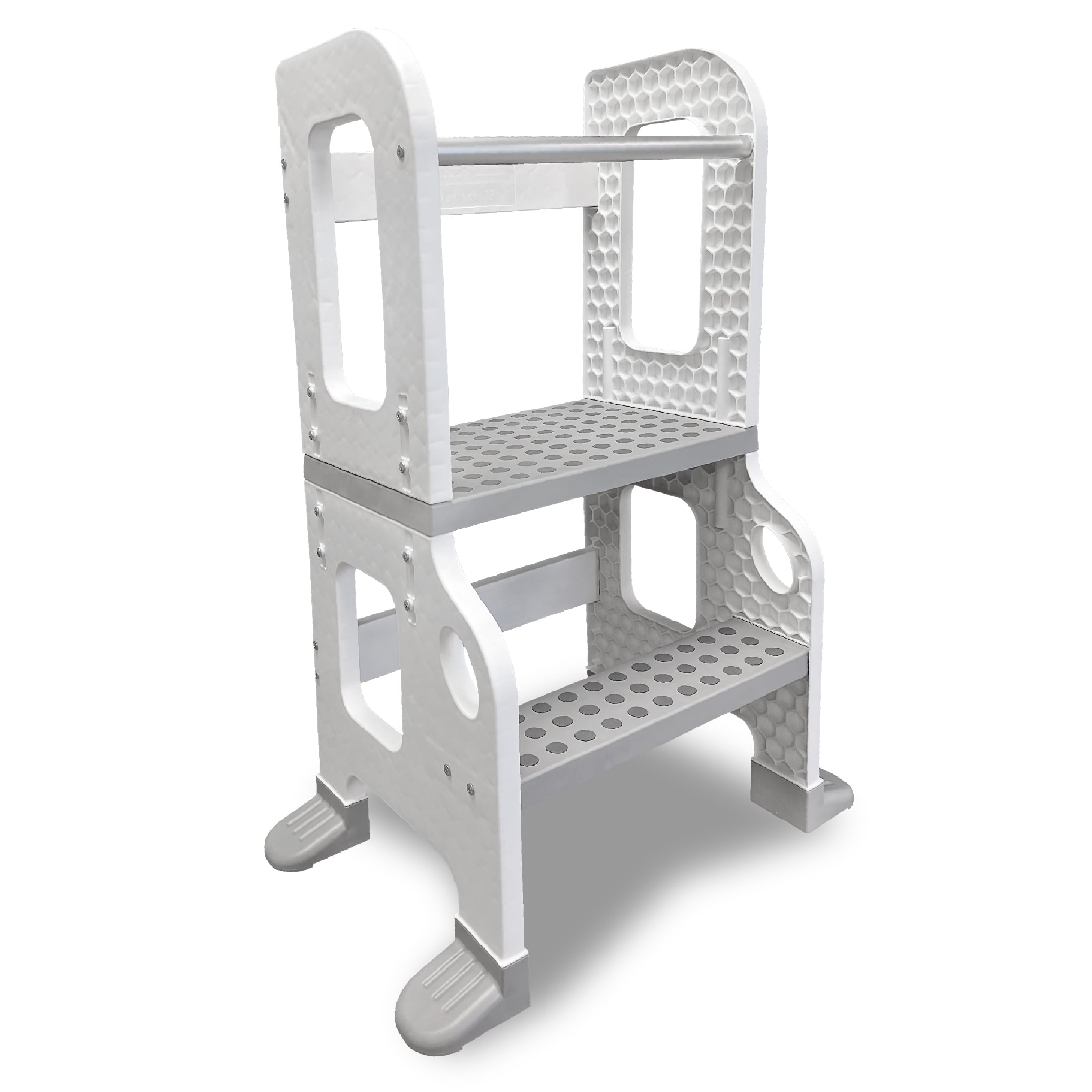 CORE PACIFIC Kitchen Buddy 2-in-1 Stool for Ages 1-3 safe up to 100 lbs.