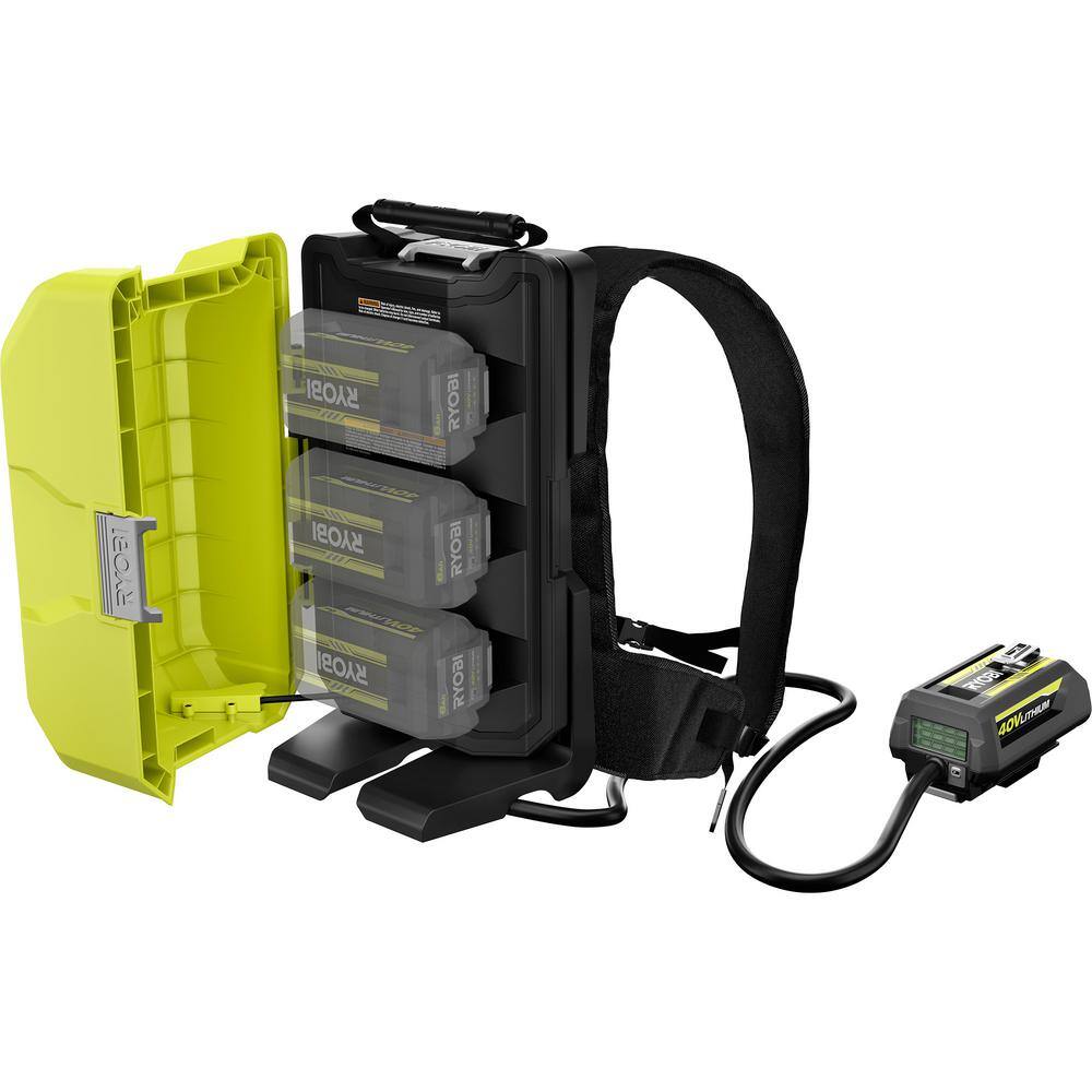 RYOBI 40V Backpack Battery Power Supply (Tool Only) OP40BPA