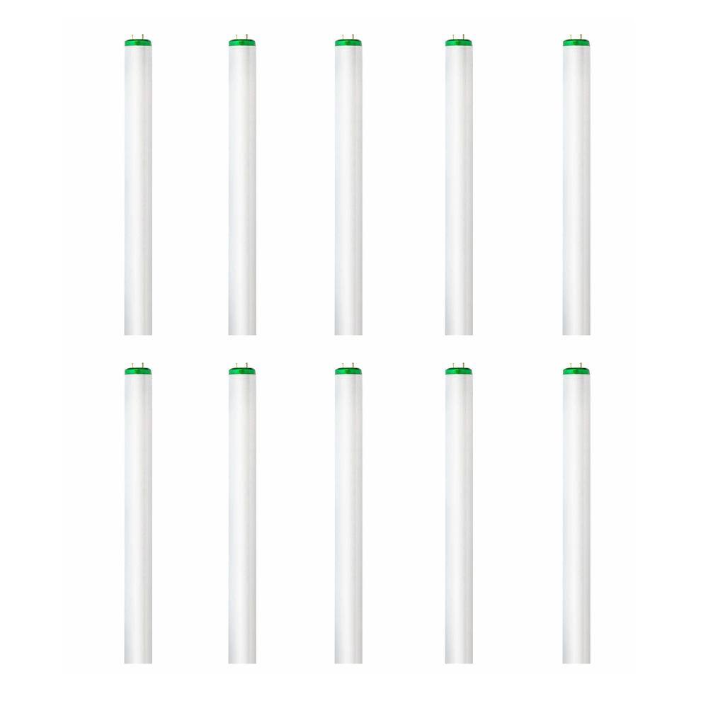 Philips 40-Watt 4 ft. ALTO Supreme Linear T12 Fluorescent Tube Light Bulb Cool White (4100K) (10-Pack) 422675