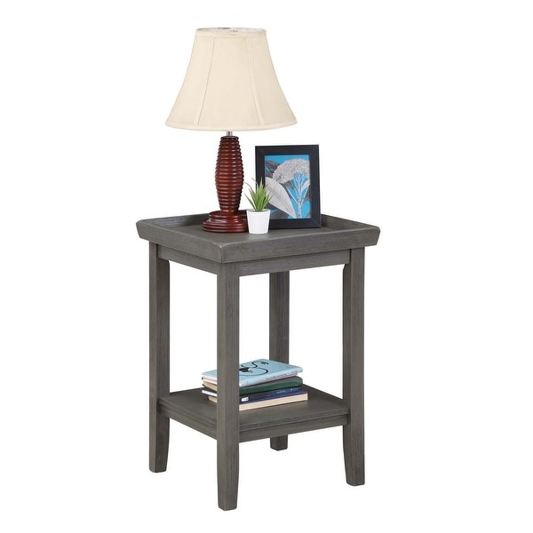 Porch and Den Luxembourg Rubberwood End Table