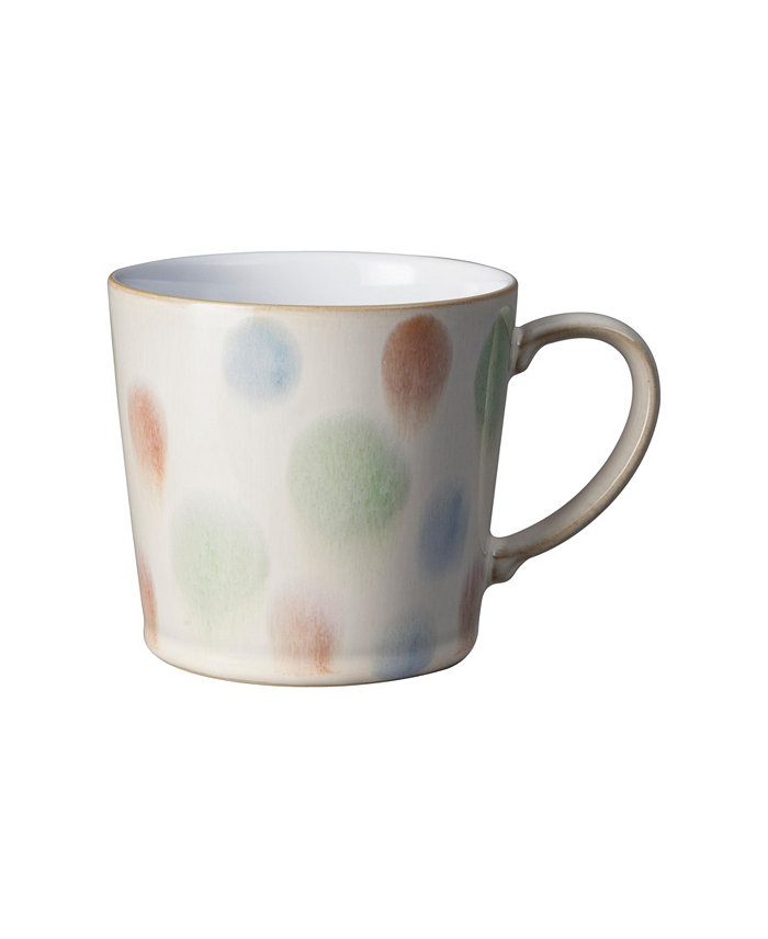 Denby Multi Spot Painted Large Mug